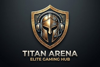 design a professional gaming and internet cafe logo
