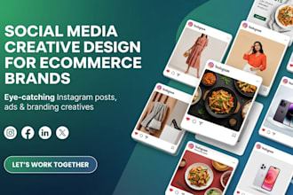 design instagram creatives for ecommerce brands
