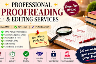 proofreading and editing in english hindi and punjabi books