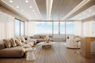 create luxury yacht and boat design with realistic 3d visualization