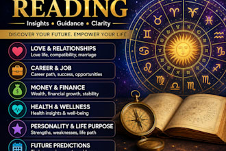 do astrology reading for love marriage career and financial guidance