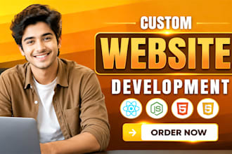build website, website development, full stack developer, front end developer