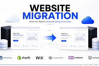 migrate copy clone website data from weebly wix wordpress big cartel to shopify