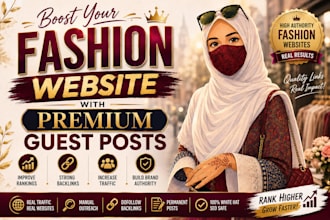 publish fashion guest posts on high DR real traffic fashion websites
