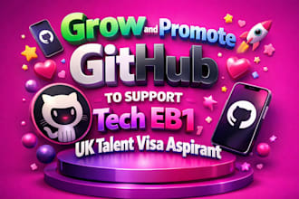 grow and promote github to support tech eb1, uk talent visa aspirant