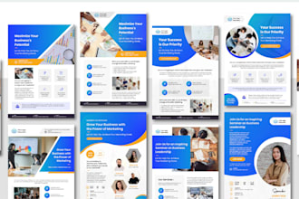 design custom business , church, conference, event, promotional flyer designs