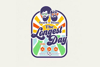 design unique longest day logo