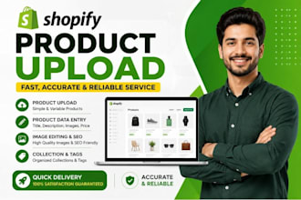 manually upload up to 20 products on your shopify store
