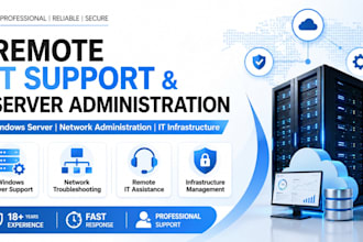 provide remote IT support and system administration