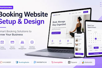 setup mindbody bookingkoala patientnow booqable square booking dubsado website