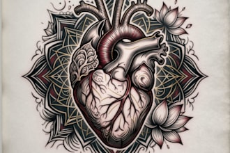 design professional creative tattoo design