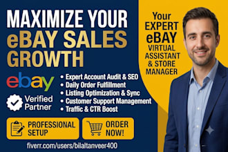 do ebay product listing and ebay seo to boost sales