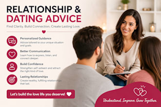 be your professional dating adviser and relationship coach