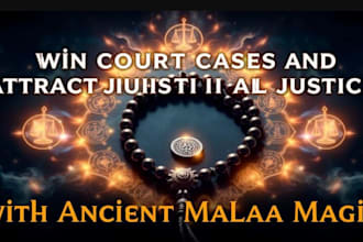 cast mala ancient spell to win court case, justice spell black magic spell