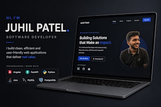 build a modern web app with fastapi, angular, and postgresql