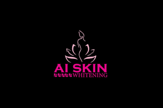 design custom skin whitening business logo