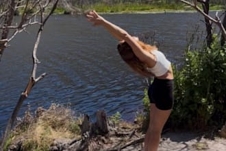 provide a challenging or relaxing yoga class with a guided meditation
