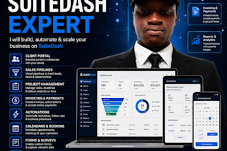 setup suite dash suitedash client portal dashboard onboarding automation