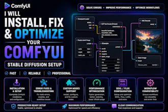 install fix and optimize your comfyui stable diffusion setup