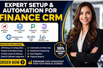 setup redtail wealthbox practifi junxure advisorengine xlr8 ebix financial crm