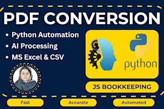 automate PDF data extraction with python and ai