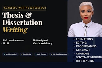 format, edit and proofread your nursing capstone project