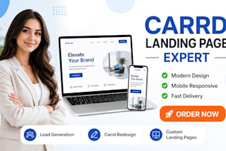 design carrd website carrd landing page redesign carrd website carrd expert
