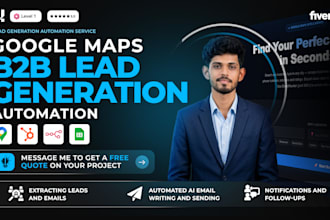 scrape google map data for lead generation, b2b data extraction