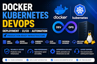 deploy docker, kubernetes and devops infrastructure