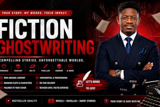 ghostwrite fiction and nonfiction book as ghostwriter, ebook ghostwriter