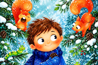 children story book illustration children story book illustration
