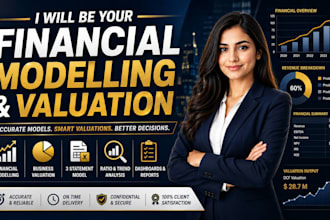 build financial model dcf valuation and equity research report
