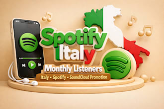 do spotify italy monthly listeners italy spotify soundcloud promotion