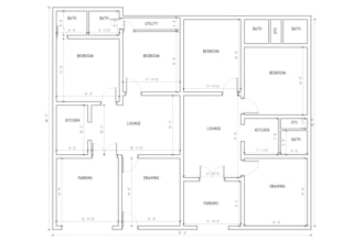 create revit architectural drawings and 3d bim modeling