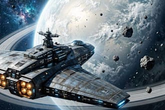 sci fi illustration and sci fi art