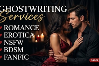 ghostwrite erotic story, nfsw fanfic, romance novel, bdsm smut, kinky erotica