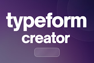 create a professional typeform survey, quiz form