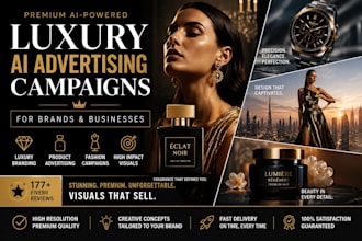 create luxury ai advertising campaigns for brands