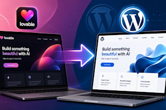 clone lovable ai website convert, lovable to wix migrate lovable to wordpress