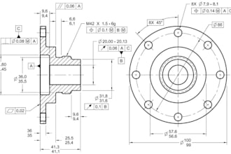 reate technical sketch patent drawing and invention concept art