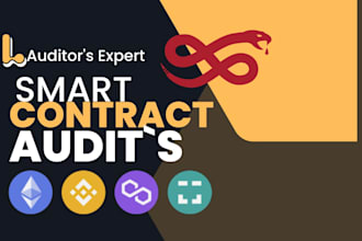 do smart contract audit and security code review