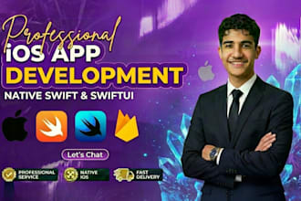 do a custom ios app development using swift and swiftui