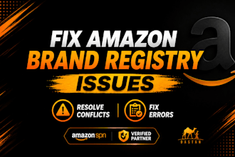 resolve amazon brand registry issues, brand conflicts, hijacker removal
