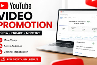 do youtube link video promotion yt channel monetization to gain active audience