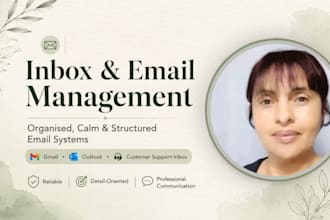manage your email inbox and customer support