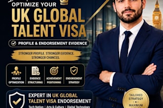 optimize your UK global talent visa profile and endorsement evidence