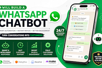 build whatsapp ai chatbots or whatsapp ai agents using whatsapp API
