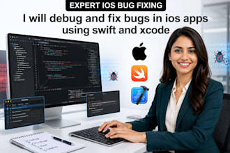 debug and fix bugs in ios apps using swift and xcode