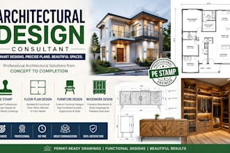 create professional furniture design and 3d furniture models