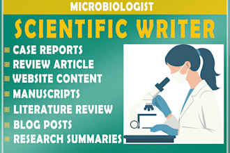 do medical writing, review article, scientific writing, summary writing
